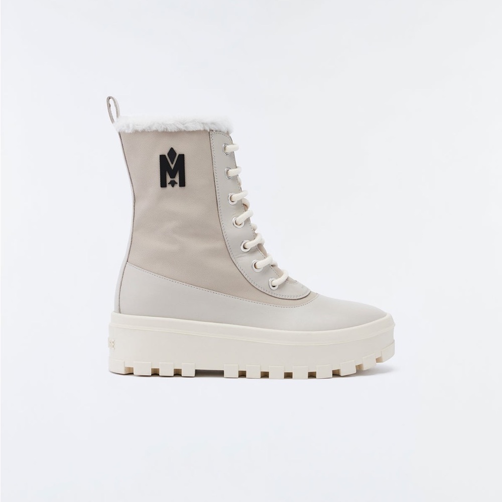 MACKAGE HERO-W CHAMPAGNE 41 - BRAND NEW LADIES SHEARLING BOOTS.